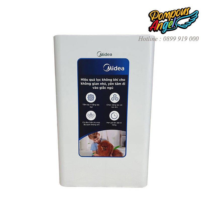 Máy lọc không khí Midea MAP-200GD41 hàng chính hãng bảo hành 12 tháng