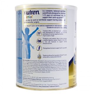 Sữa bột Nutren Junior 400g/850g New