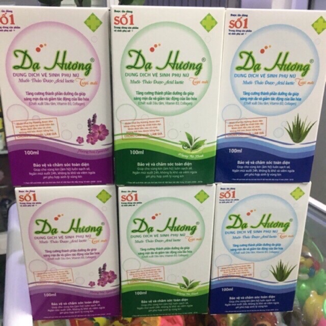 Dung dịch vệ sinh phụ nữ Dạ Hương ( chai 100 mL)