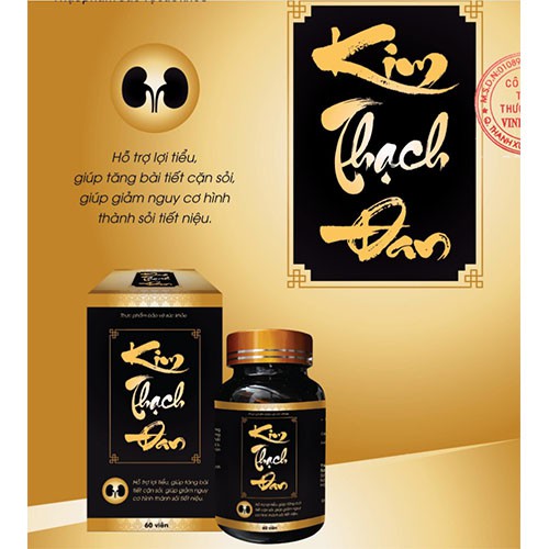 ☑️ Kim Thạch Đan - Đả Tan Sỏi Thận (60 vien) | BigBuy360 - bigbuy360.vn