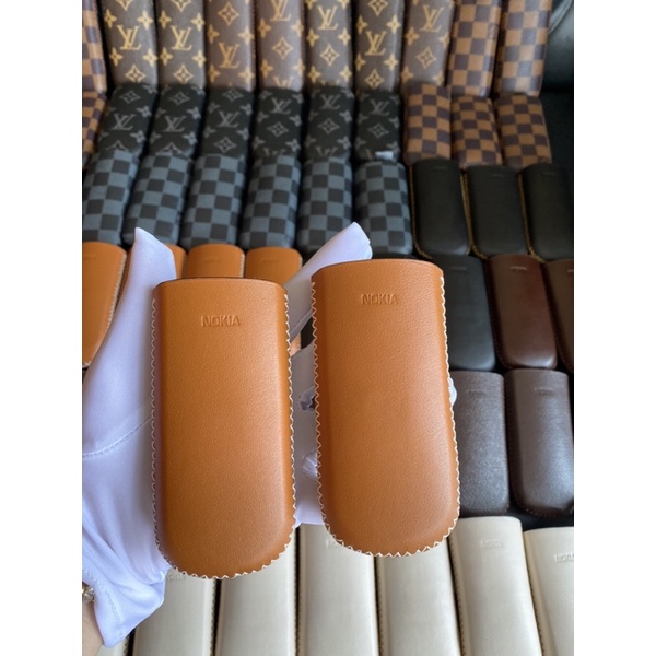 Bao da điện thoại Nokia 8800 mới nhất // bao da 8800 dây rút // bao da bò cầm tay