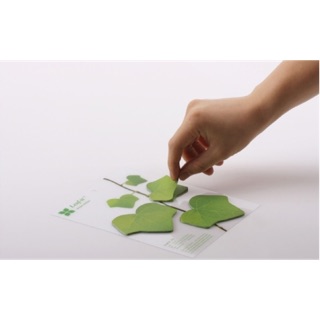 M305 Tập giấy nhớ hình chiếc lá