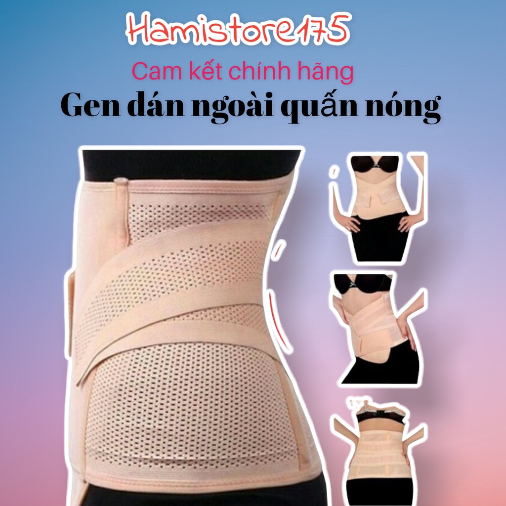 Gen Dán ngoài Quấn nóng Hàng Loại 1 Bản to
