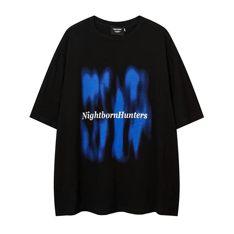 ÁO THUN TAY LỠ COTTON NIGHTBORN FORM UNISEX NAM NỮ (kèm ảnh thật)
