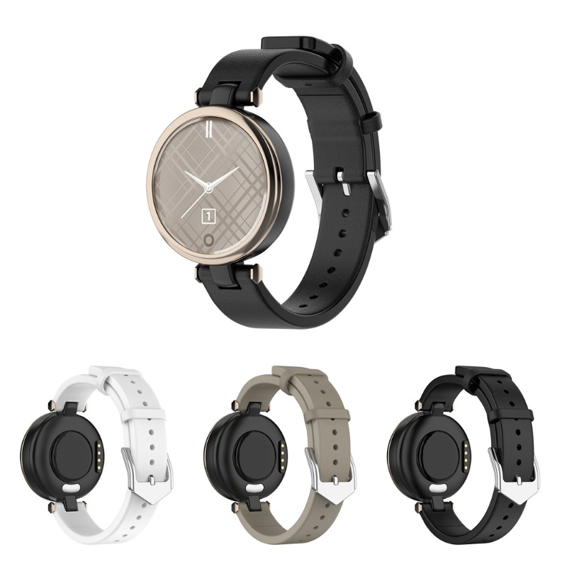 Dây Đeo Thể Thao Bằng Da Thật Cho Đồng Hồ Thông Minh Garmin Lily
