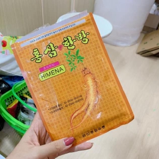 ( mua 1 tang 1) Cao dán nhân sâm hàn quốc 20 miếng