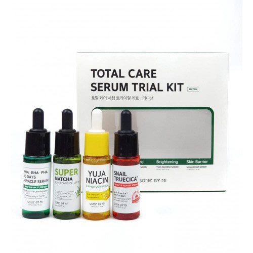 Bộ 4 Tinh Chất Some By Mi Total Care Serum Trial Kit