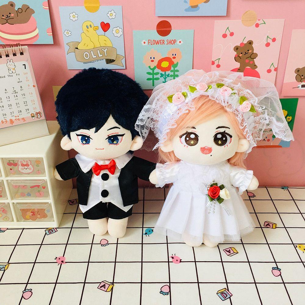 Bộ Trang Phục 5 Kiểu Màu Cầu Vồng Dành Cho Búp Bê 20cm