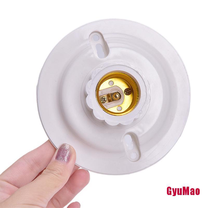 Giá Đỡ Bóng Đèn LED E27 E27 Dạng Tròn Tiện Dụng