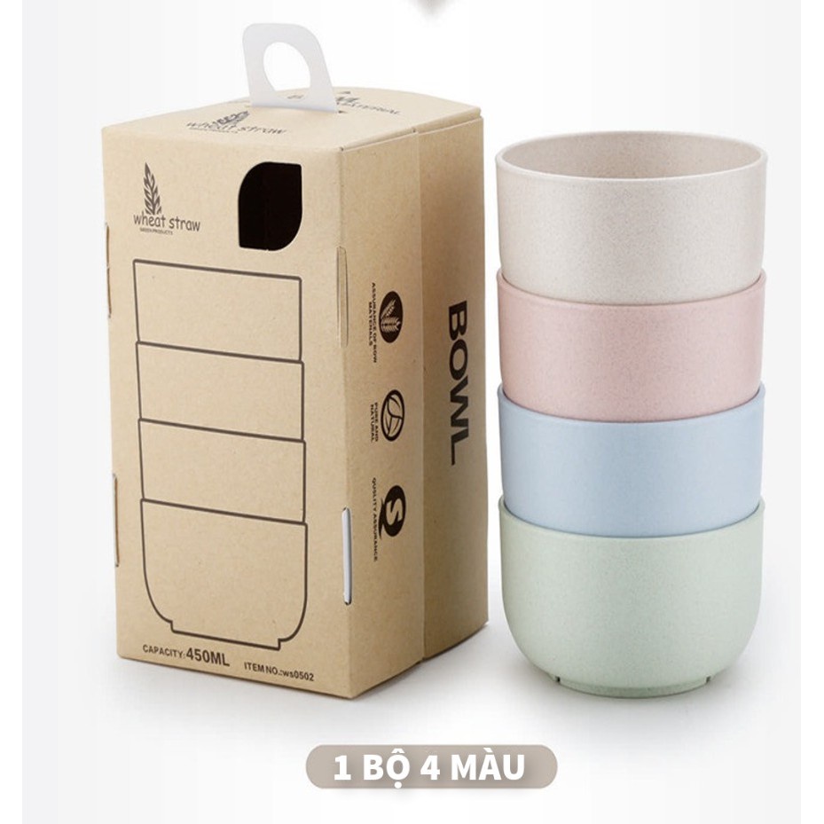 Bát ăn cơm lúa mạch hongkong_store sieure888 Bát ăn cơm lúa mạch gia dụng