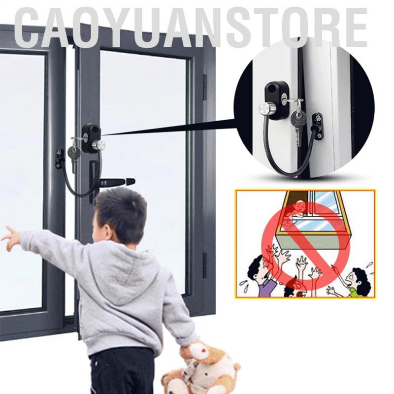 Cuộn dây khóa cửa sổ dùng giữ an toàn tiện lợi cho trẻ em