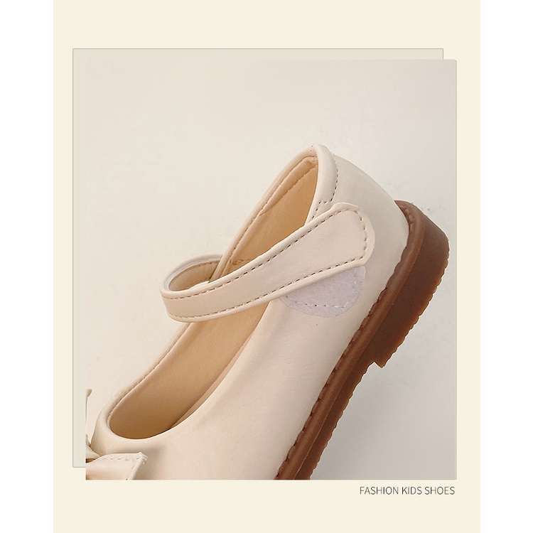 Giày Bé Gái - Giày búp bê da mềm phong cách Vintage Hàn Quốc MG BABY (có ảnh thật)