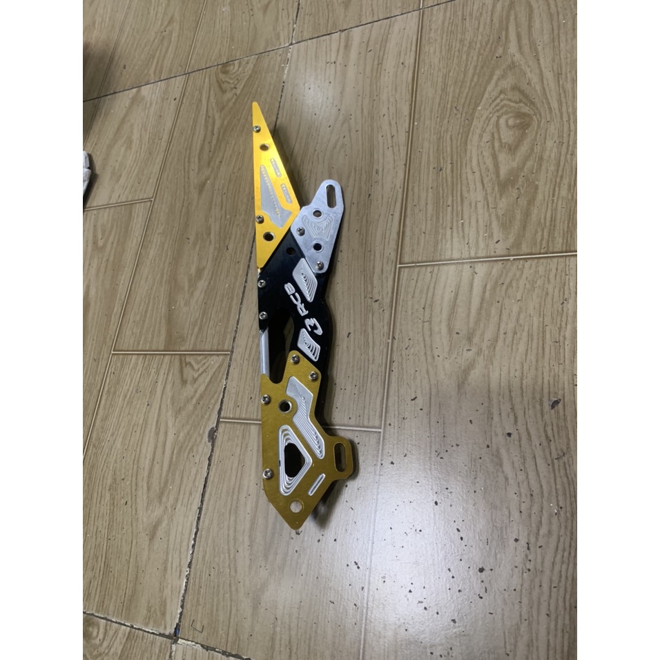 Che sên xe RAIDER Fi và satria nhôm cnc màu vàng