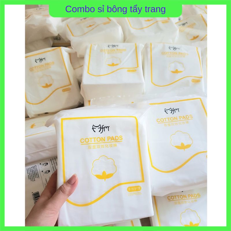 [COMBO SỈ] Bông tẩy trang cotton pad 222 miếng Mofa meiren