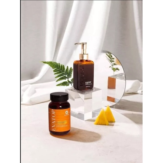 Viên uống bổ sung nội tiết tố EVATOP - Tăng cường sinh lý nữ, giảm khô hạn, cân bằng nội tiết tố - Lọ 30 viên