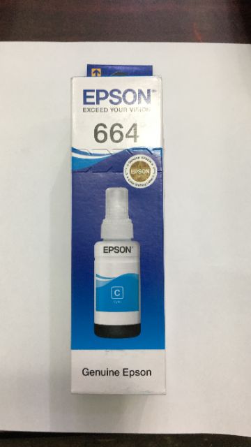 Mực Epson 664 chính hãng dùng cho L100, L200, L300, L350...