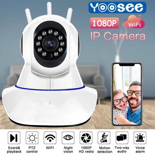 [Mã 267ELSALE hoàn 7% đơn 300K] Camera Yoosee 3 râu 2.0 - Full HD 1080P kèm thẻ nhớ 32GB | WebRaoVat - webraovat.net.vn