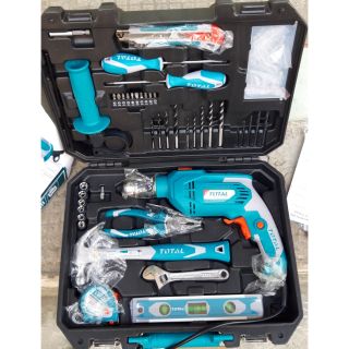 Bộ máy khoan búa 101 chi tiết Total THKTHP1012E