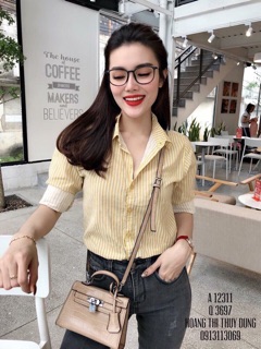 Sơ mi kẻ siêu hót(kèm ảnh thật)