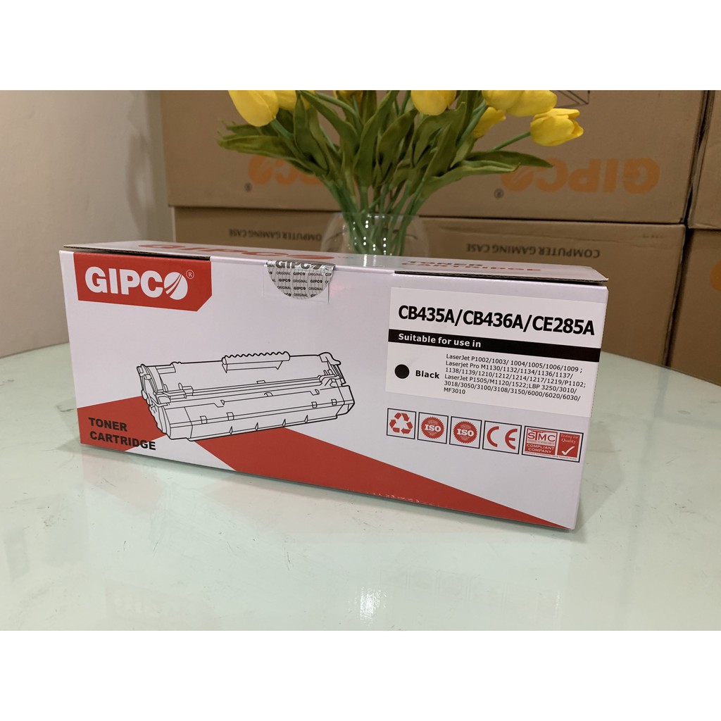 Hộp mực in Gipco 35A/36A/285A