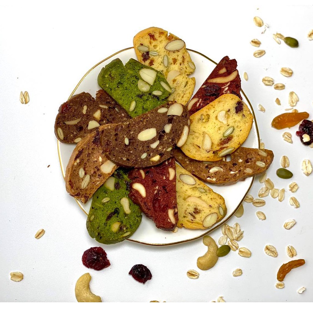 Ăn Thả Ga! Không Lo Sợ Béo cùng BISCOTTI - Bánh ăn kiêng hổ trợ giảm cân hiệu quả - GreenFood