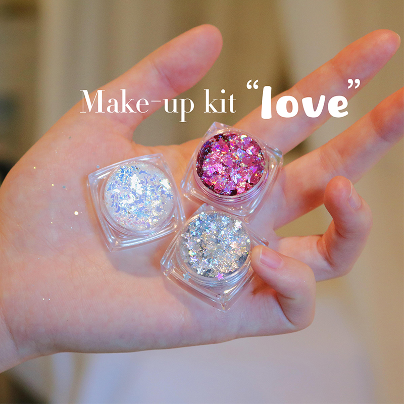 (Hàng Mới Về) Phấn mắt Gel Kim Tuyến Lấp Lánh Trang Trí Móng Tay Ấn Tượng | BigBuy360 - bigbuy360.vn