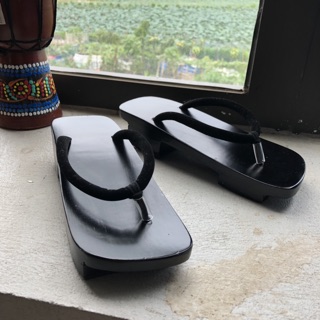 Guốc gỗ Nhật nam nữ 0719
