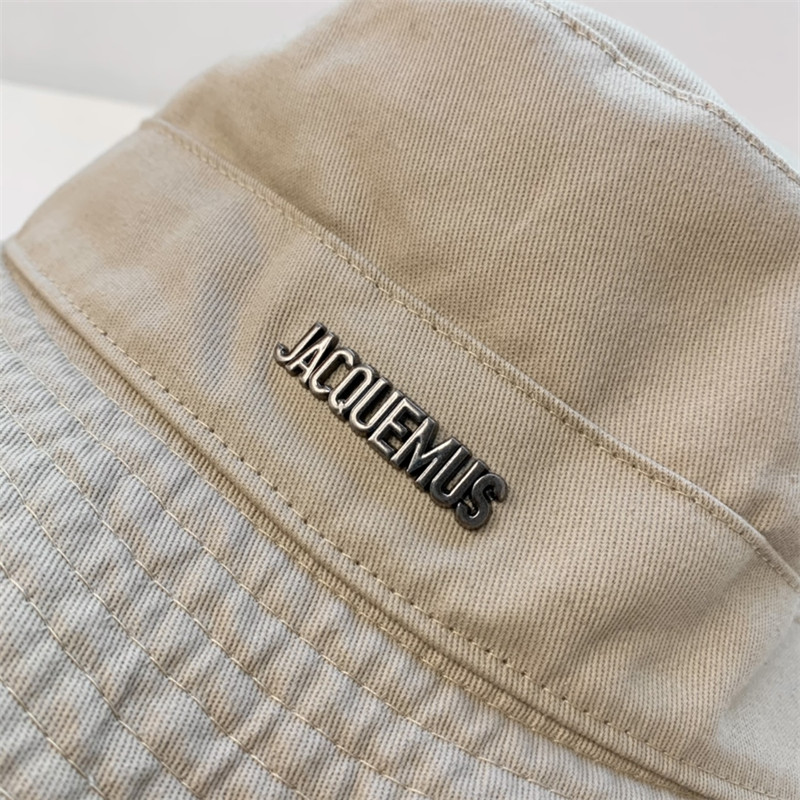 Jacquardmus Mũ Tai Bèo Đi Biển Che Nắng Chống Gió Có Dây Đeo Và logo Kim Loại