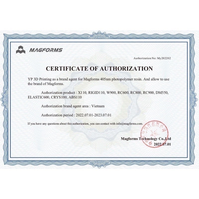 MAGFORMS Engineering ABS Like Resin 1000ml