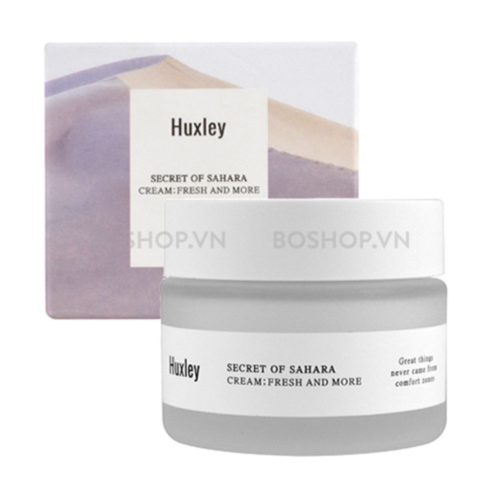 [Sỉ-Rẻ] Kem Huxley Dưỡng Da Ẩm Mượt, Phục Hồi Da Dạng Gel, Cho Da Khô Da Dầu, Chiết Xuất Xương Rồng 50ml – QT769 [Lẻ-Sỉ]