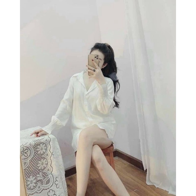 Áo Sơ Mi Nữ Bo Ở Cổ Tay Siêu Xinh | BigBuy360 - bigbuy360.vn