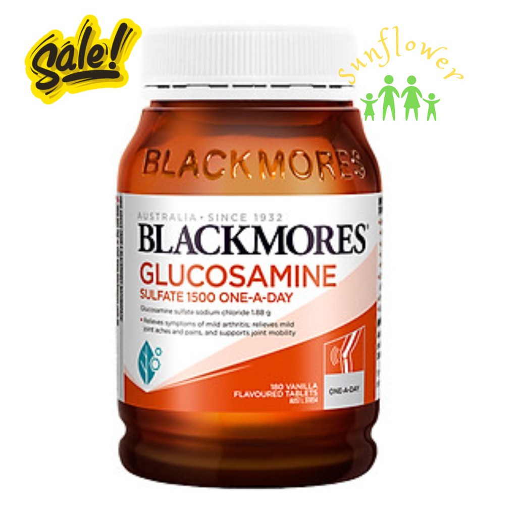 Viên Uống Bổ Xương Khớp Blackmores Glucosamine Sulfate 1500 One-A-Day 180 viên của Úc