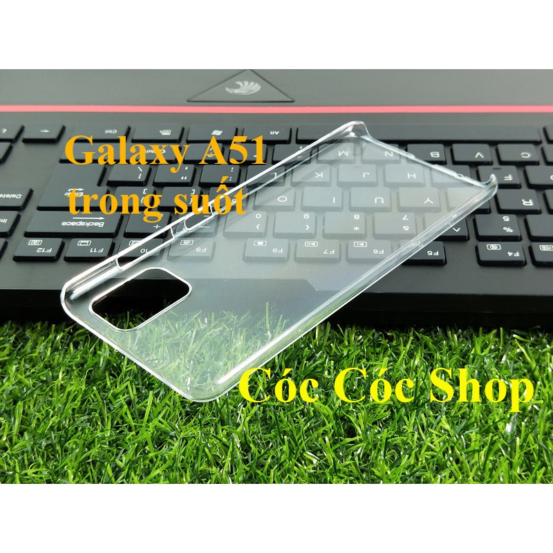 Ốp lưng Sam sung Galaxy A31/ A51/ A71 nhựa CỨNG TRONG SUỐT/ CỨNG NHÁM MỜ | BigBuy360 - bigbuy360.vn