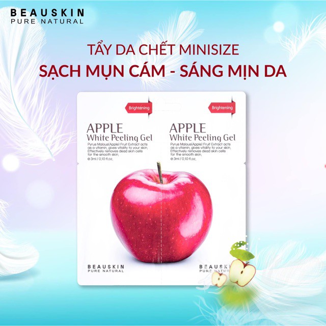 Tẩy da chết Beauskin Apple White Peeling 6mlx1