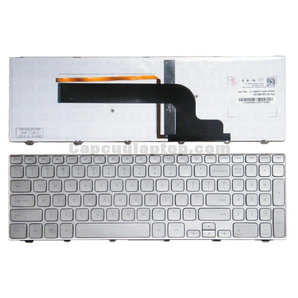 Bàn phím laptop Dell Inspiron 15-7000 15-7537 15 7000 7537 P36F KK7X9 0KK7X9 CN-0KK7X9 có đèn led | BigBuy360 - bigbuy360.vn