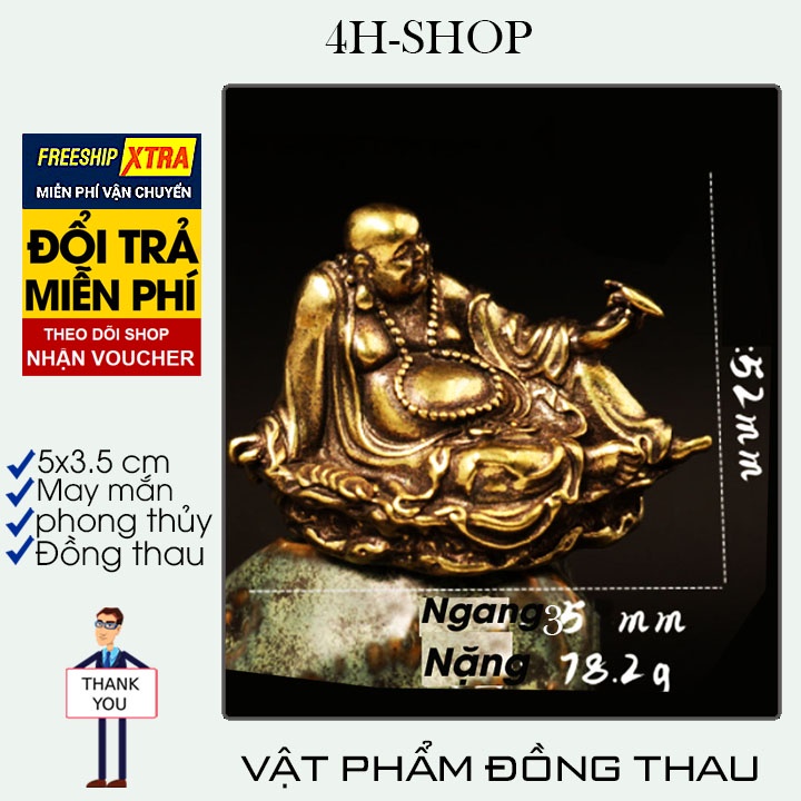 Tượng đồng thau hình đức phật mang lại phong thủy tốt và nhiêu may mắn trong cuộc sống.
