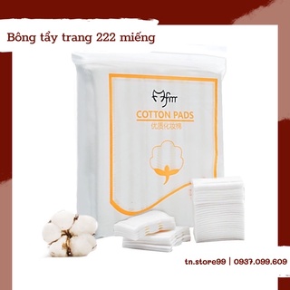 222 MIẾNG BÔNG TÂY TRANG COTTON PADS MỀM MỊN KHÔNG KÍCH ỨNG DA