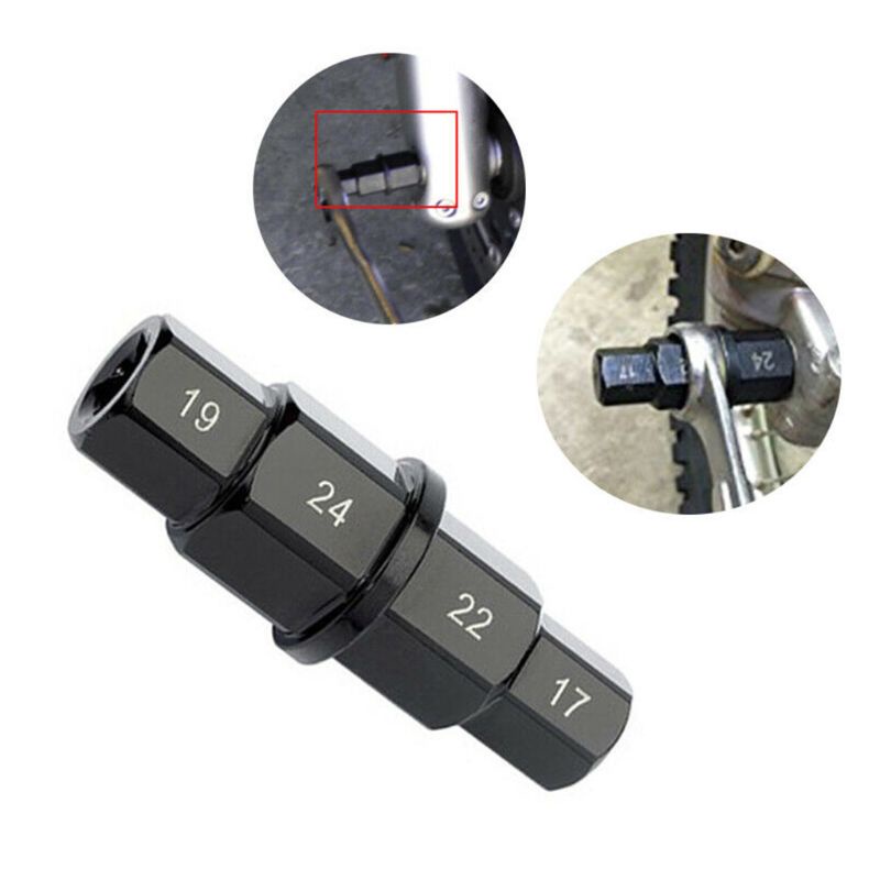 1 Cờ Lê Lục Giác Mở Trục Bánh Xe Trước 17 19 22 24mm Cho Xe Máy
