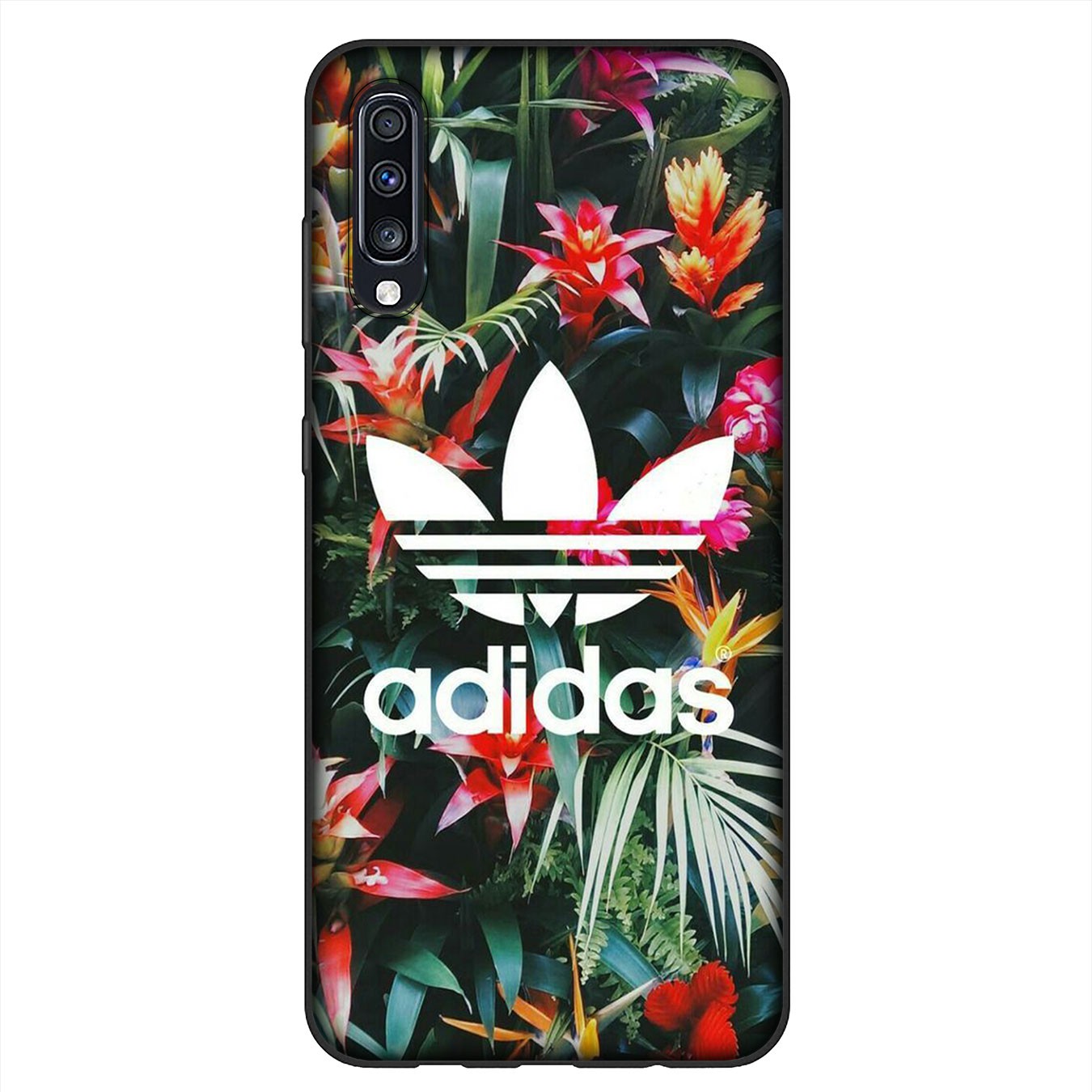 Ốp điện thoại silicone mềm in hình logo Adidas cho Samsung Galaxy A11 A31 A10 A20 A30 A50 A10S A20S A30S A50S A71 A51