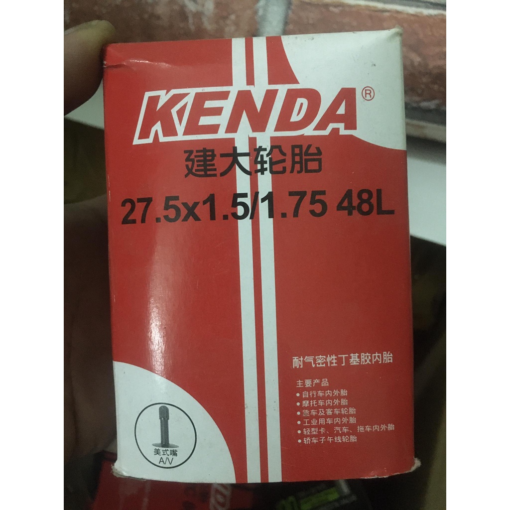 Săm xe đạp KENDA NHẬP KHẨU List TỔNG HỢP 700C/20/24/26/27.5/29inch x 1.95 FV 48mm.