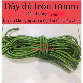 Dây dù tròn xốp 7mm loại tốt (24m)