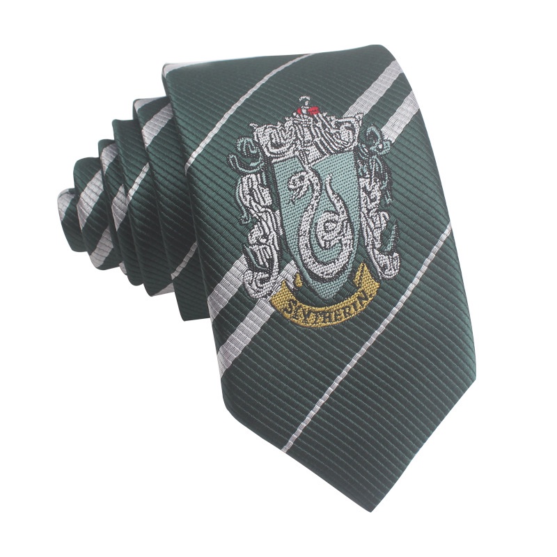 Cà Vạt Lụa Polyester In Hình Harry Potter