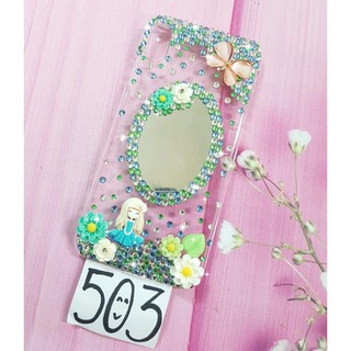 [IB DÒNG ĐT] Ốp lưng handmade đính có Gương MS 503