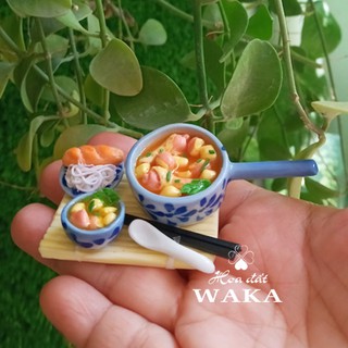 Cari gà Mini Food 01- Mô hình 1/12