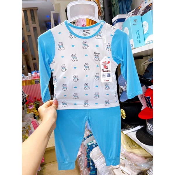 Bộ quần áo dài tay cho bé  size 6-9M -> 3-4Y