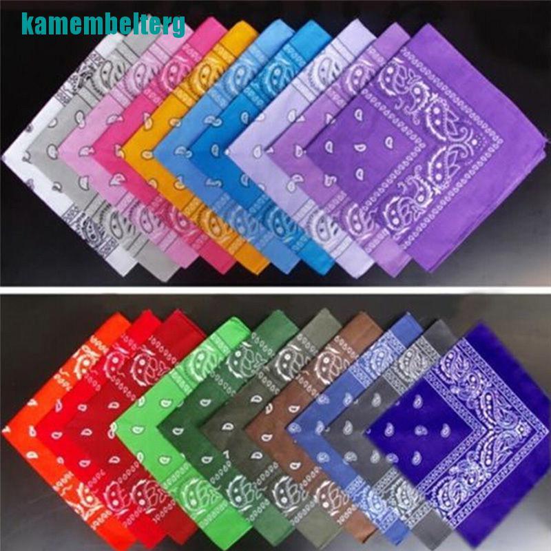 Khăn bandana bằng cotton trùm đầu che mặt khi lái xe máy