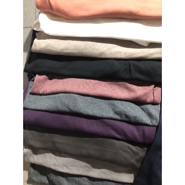 Áo cotton cổ lọ nam nữ, hàng dư