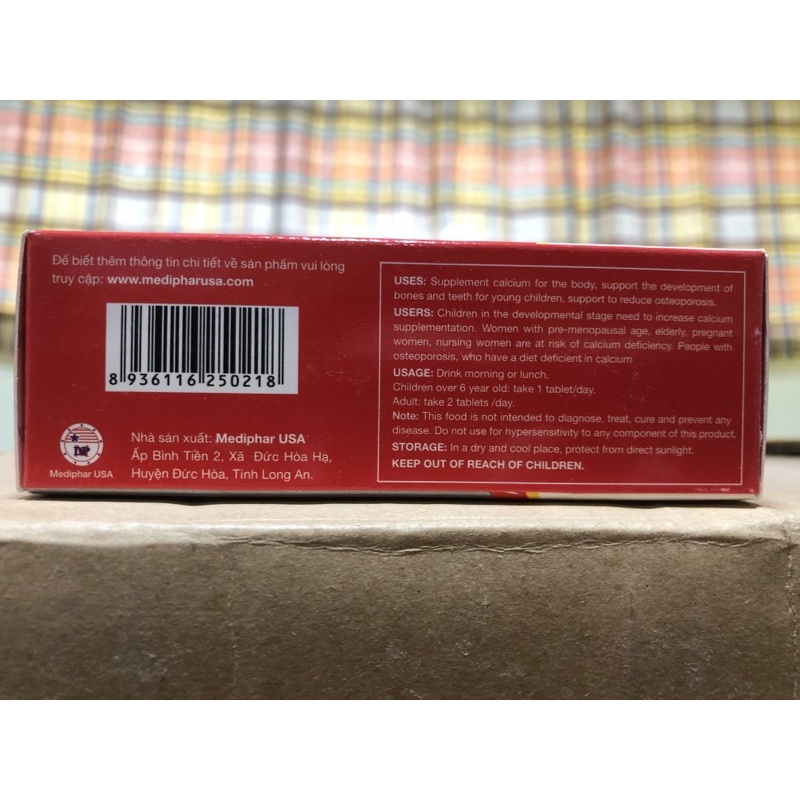 Viên sủi Maxbone bổ sung canxi
