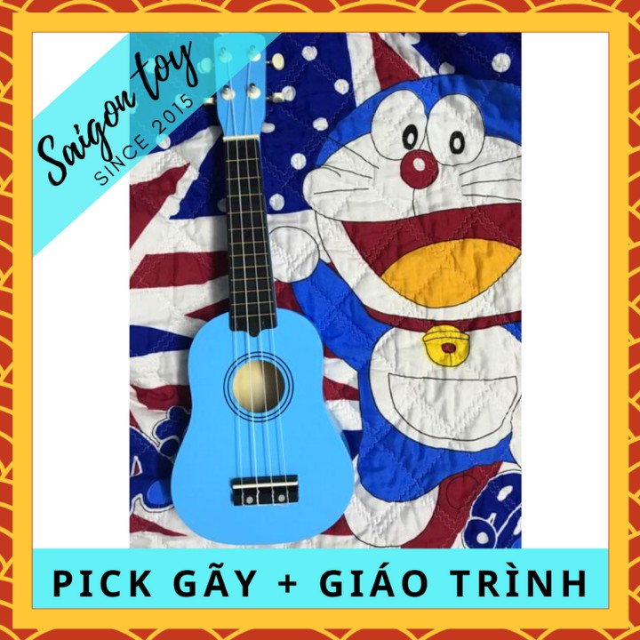 Đàn Ukulele Size 21" Màu Hồng trơn xinh xắn Hemei