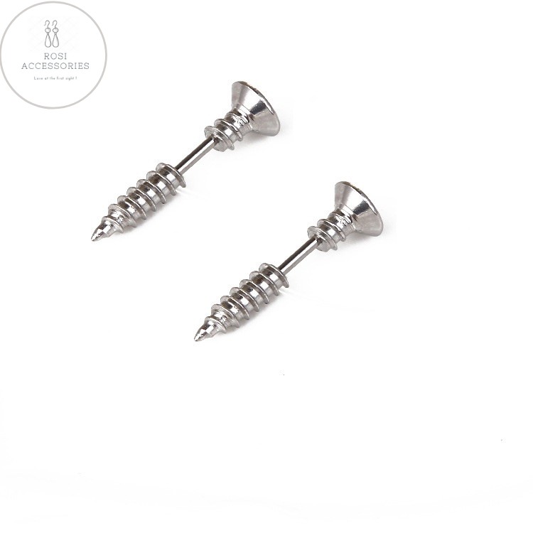 Khuyên Tai Nam Nữ Screw Earrings (giá 1 chiếc)